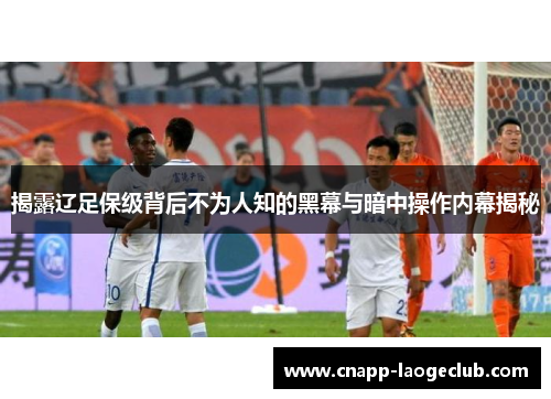揭露辽足保级背后不为人知的黑幕与暗中操作内幕揭秘