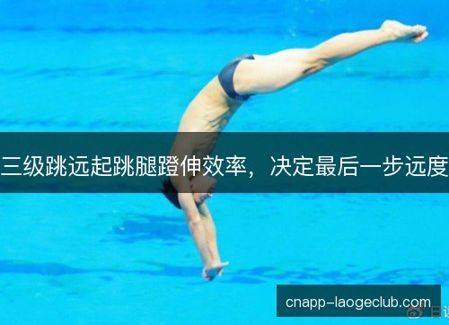 三级跳远起跳腿蹬伸效率，决定最后一步远度